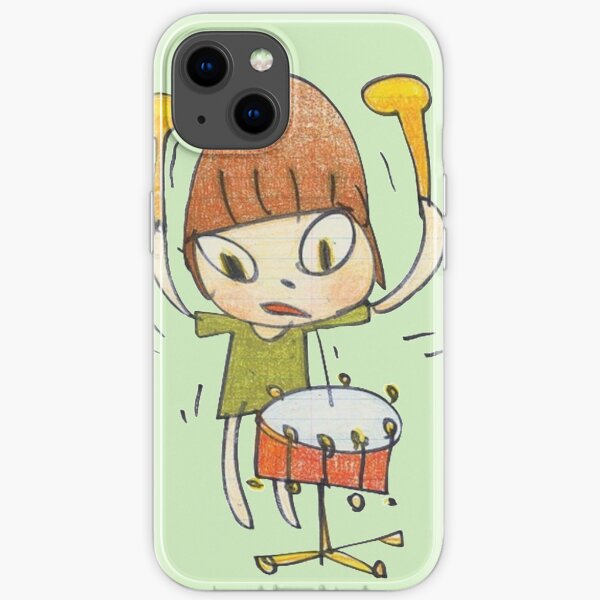 fille de tambour yoshitomo nara Coque souple iPhone