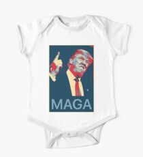 Donald Trump MAGA Make America Great Again Shirt One Piece - Short Sleeve