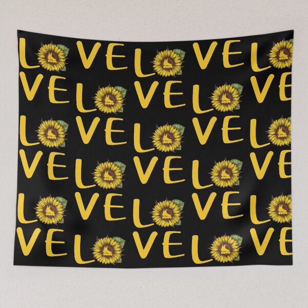 Item preview, Skating Sunflower Vintage Art designed and sold by AlyssoCharm.