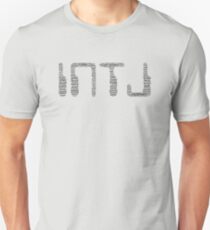 INTJ Descriptive Word Cloud Slim Fit T-Shirt