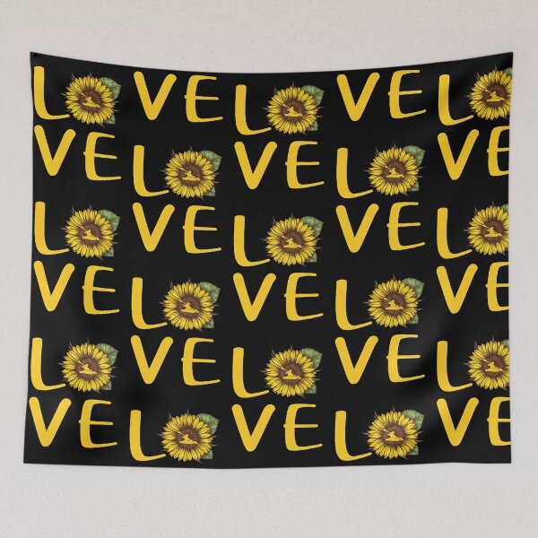 Item preview, Canoeing Sunflower Vintage Art designed and sold by AlyssoCharm.
