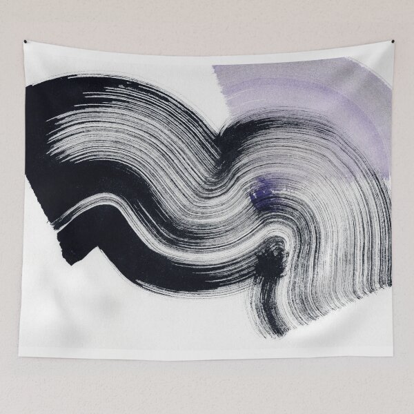 Item preview, ink explorations (192) - abstract black india ink painting designed and sold by expl-rations.