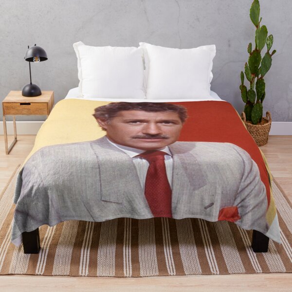 Item preview, Alex Trebek with mustache 1988 color photo designed and sold by gameshowfan2001.