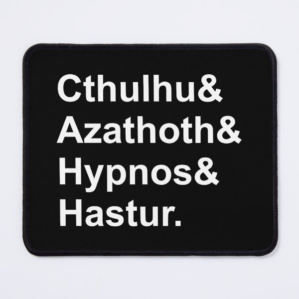 Item preview, Cthulhu & Azathoth & Hypnos & Hastur designed and sold by Good-Looking Corpse.