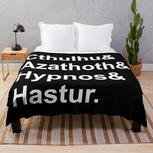 Item preview, Cthulhu & Azathoth & Hypnos & Hastur designed and sold by Good-Looking Corpse.