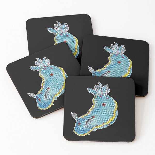 Item preview, Halftone Nudibranch Pop designed and sold by yodelbat.