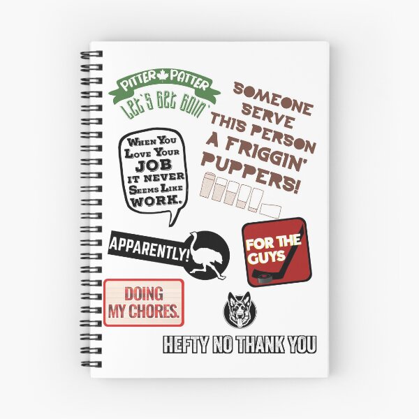 Item preview, Letterkenny Pastor Glen Quotes (white background) designed and sold by DesignsByRisa.