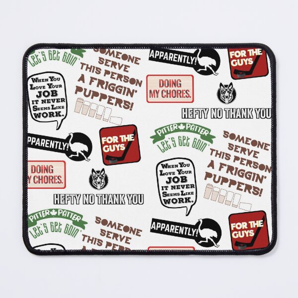 Item preview, Letterkenny Pastor Glen Quotes (white background) designed and sold by DesignsByRisa.