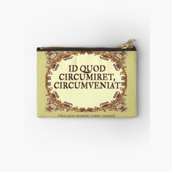 Item preview, WHAT GOES AROUND COMES AROUND - in Latin  designed and sold by sandpiperstudio.