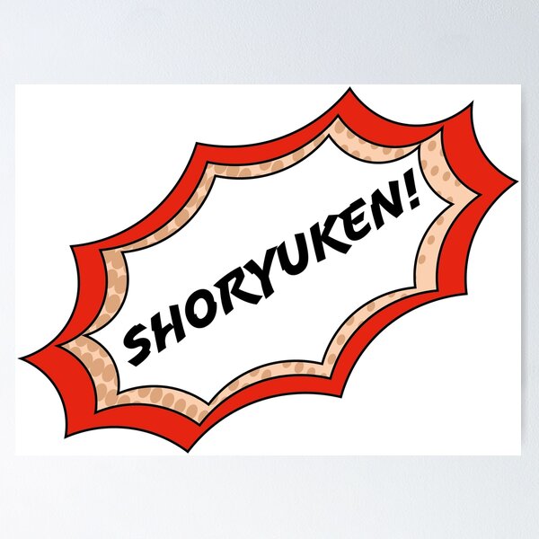 Item preview, SHORYUKEN! designed and sold by reubenlevi.
