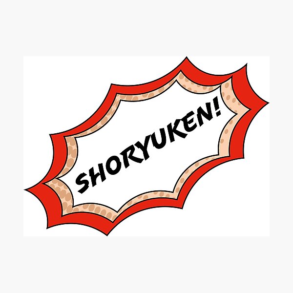 Item preview, SHORYUKEN! designed and sold by reubenlevi.