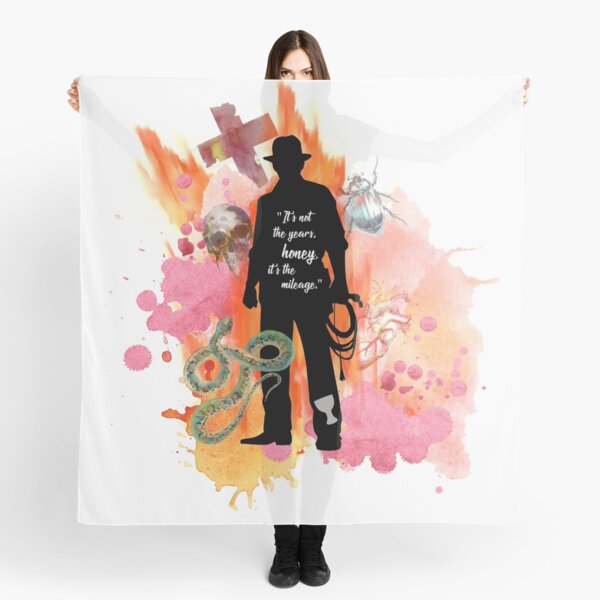 Foulards Sur Le Theme Indiana Jones Redbubble