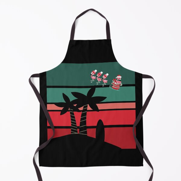 Item preview, Tropical Christmas With Flamingo Santa designed and sold by PirateAvocado.