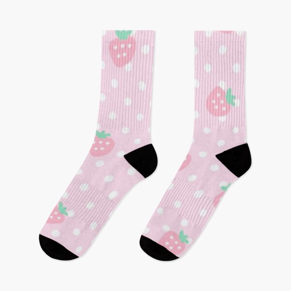 Item preview, Cute strawberry and polkadot pattern designed and sold by Eidorian88.