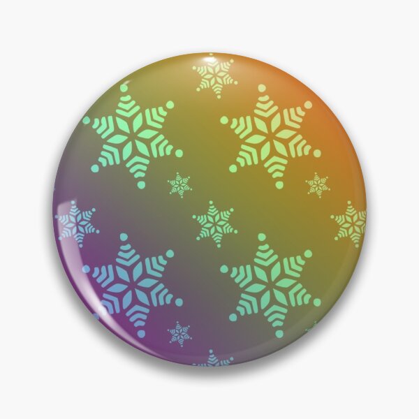 Item preview, Snow Flake Cute Colorful Christmas Pattern - Snow Star Christmas Pattern Rainbow designed and sold by iziskosmos.