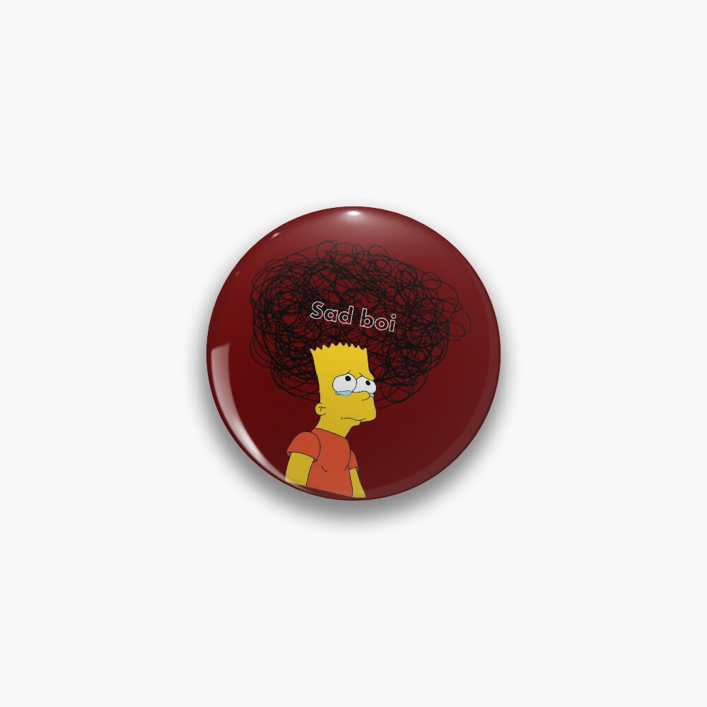 sad boi bart Sticker - Sticker Graphic - Auto, Wall, Laptop, Cell, Truck  Sticker for Windows, Cars, Trucks