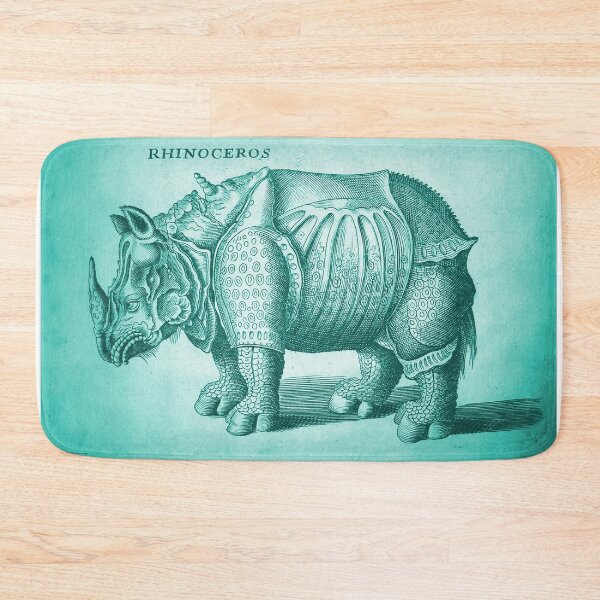 Item preview, Teal Rhino Engraving designed and sold by chilangopride.