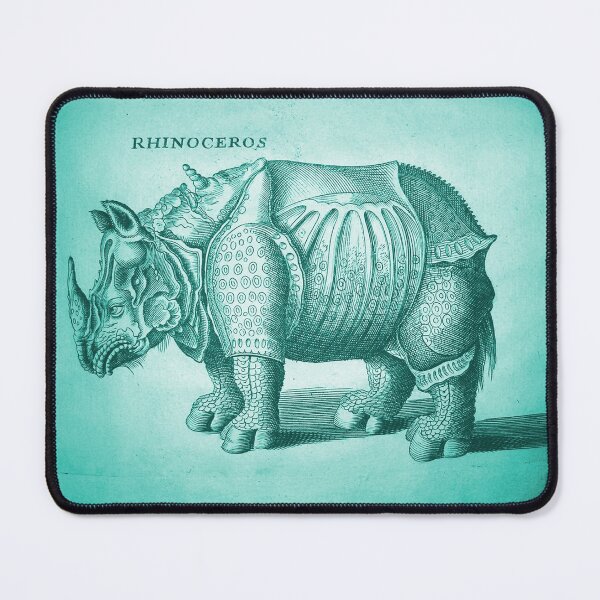 Item preview, Teal Rhino Engraving designed and sold by chilangopride.