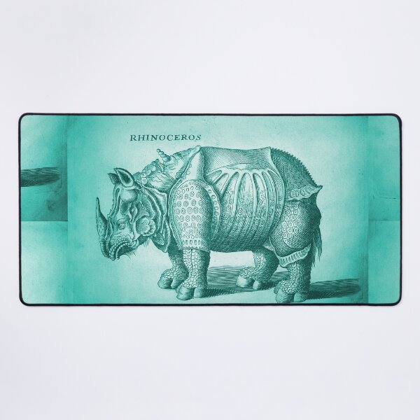Item preview, Teal Rhino Engraving designed and sold by chilangopride.