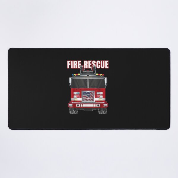 Item preview, American Fire Rescue Firefighter Department Truck Fireman designed and sold by Donnie56441.