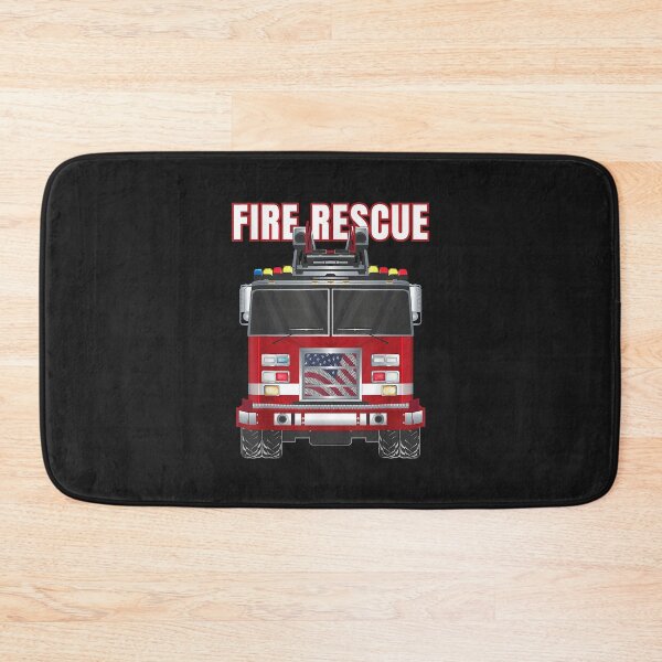 Item preview, American Fire Rescue Firefighter Department Truck Fireman designed and sold by Donnie56441.