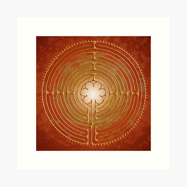 Item preview, Chartres labyrinth designed and sold by theaver.