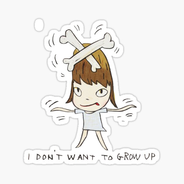 yoshitomo nara dont cry Sticker for Sale by kidmolasses