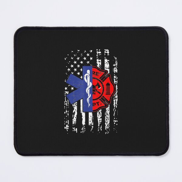 Item preview, EMT Firefighter Shirt Firefighter EMT American Flag Gift designed and sold by Donnie56441.