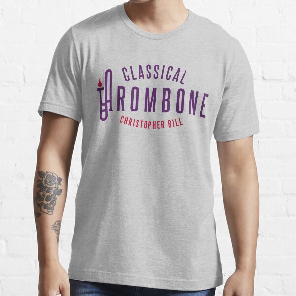 Classical Trombone Full Color Logo Essential T-Shirt
