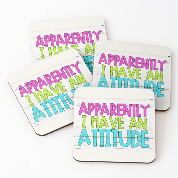 Item preview, Apparently, I Have An Attitude. Funny And Sarcastic Gifts. designed and sold by lduke47.