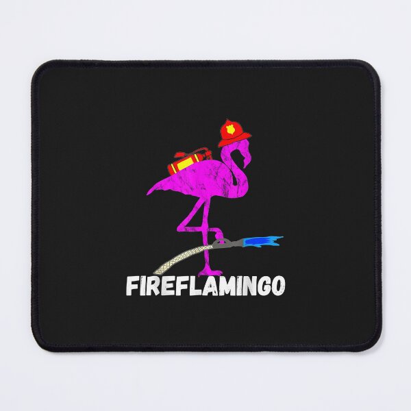 Item preview, Fire Fighter Flamingo Exotic Bird Firefighter Fireman designed and sold by Donnie56441.