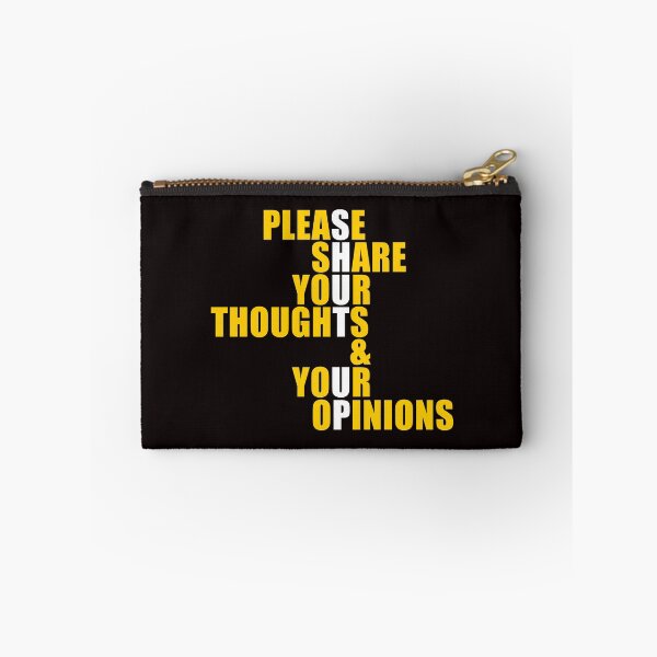 Item preview, Please Share Your Thoughts and Opinions designed and sold by T-ShirtGuy.