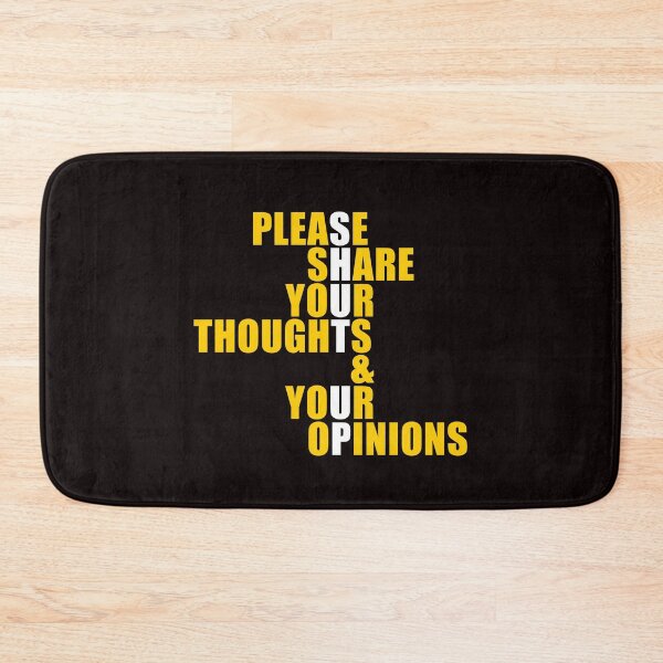 Item preview, Please Share Your Thoughts and Opinions designed and sold by T-ShirtGuy.