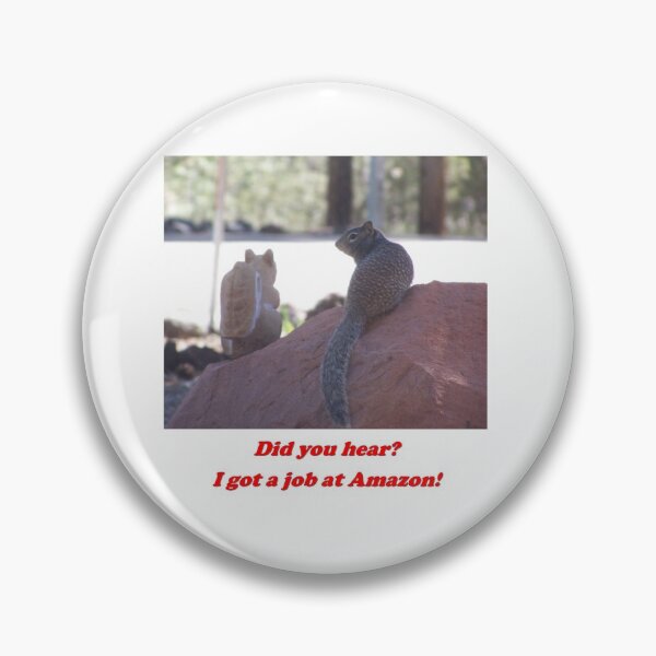Item preview, Squirrel-Did you hear? designed and sold by HighCountry2021.