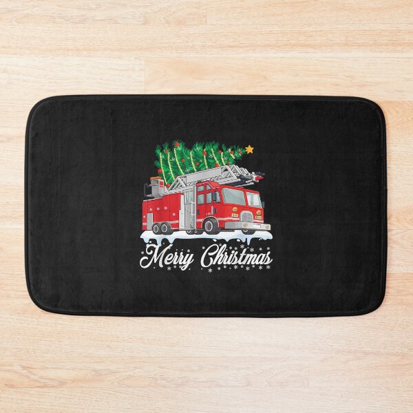 Item preview, Fire Truck Xmas Tree Boy Toddler Kids Firefighter Xmas designed and sold by Donnie56441.