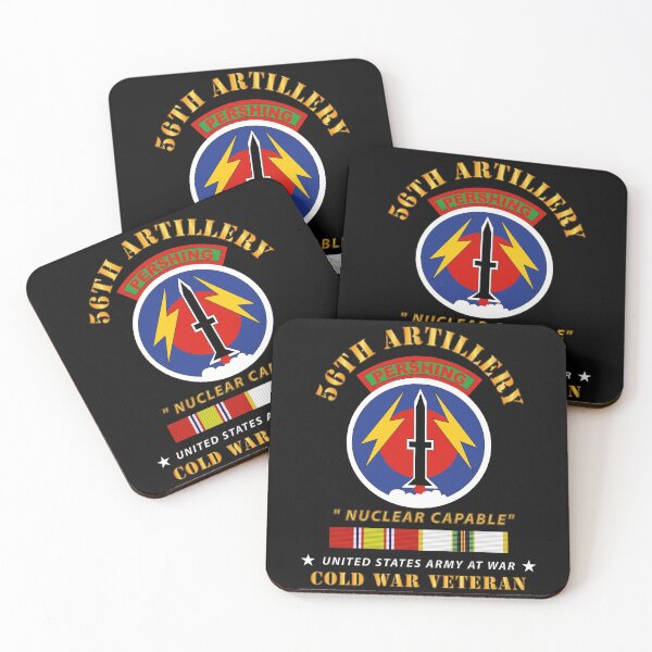 Item preview, Army - 56th Artillery - Pershing - Nuclear Capable w  COLD Svc Medals designed and sold by Military Insignia Products.