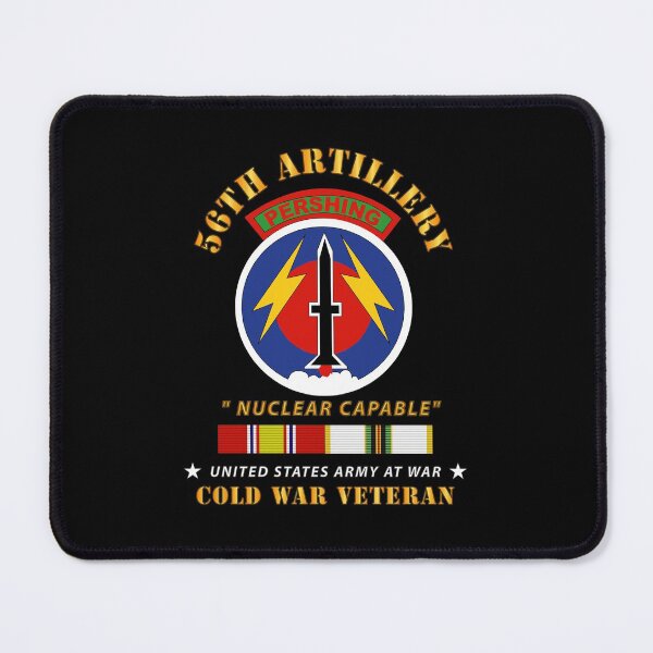 Item preview, Army - 56th Artillery - Pershing - Nuclear Capable w COLD Svc Medals designed and sold by Military Insignia Products.