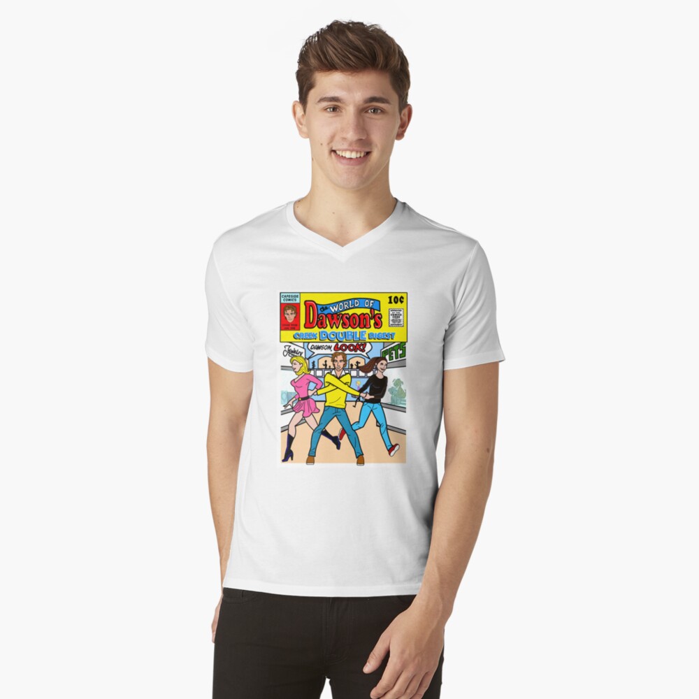 Item preview, V-Neck T-Shirt designed and sold by Rewatch-Podcast.