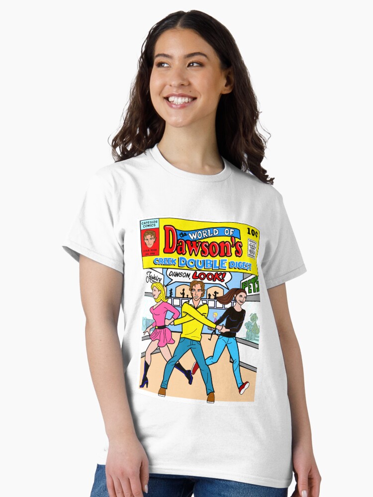 Thumbnail 1 of 7, Classic T-Shirt, Dawson's Creek Comic Book designed and sold by Rewatch-Podcast.
