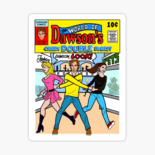 Dawson's Creek Comic Book Sticker