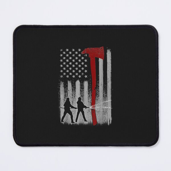 Item preview, Firefighter American Flag Axe Thin Red Line Patriot Gift Tee designed and sold by Donnie56441.