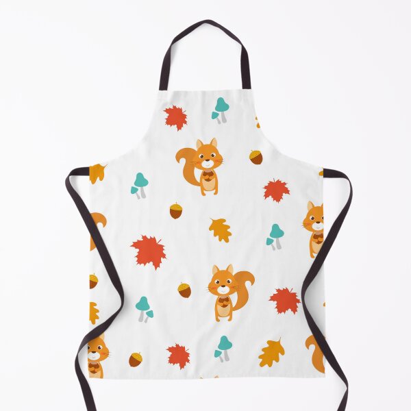 Item preview, Autumn seamless pattern with squirrel designed and sold by HarleyGarner.