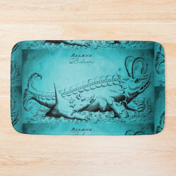 Item preview, Whale Sea Monster Engraving designed and sold by chilangopride.