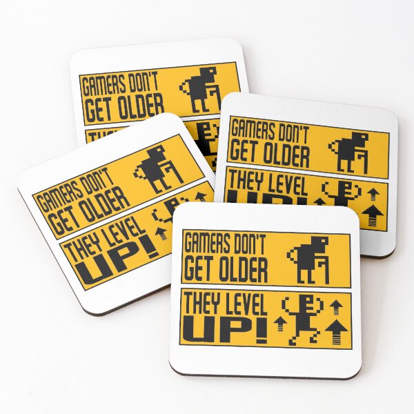 Item preview, Gamers Don't Get Older, They Level Up. designed and sold by GreaserGamer.