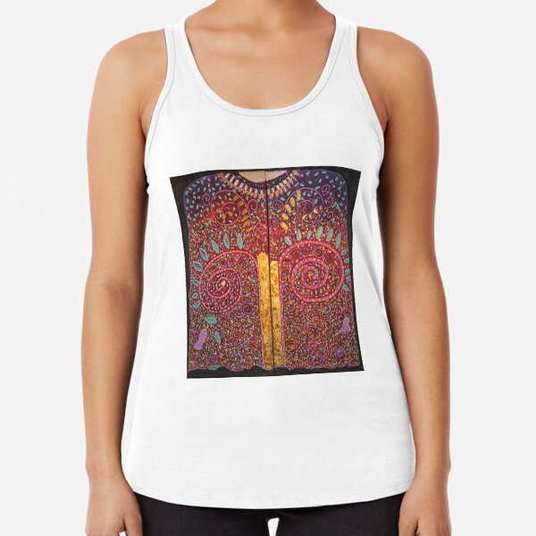 Extinction Series: Torn Asunder Diptych Racerback Tank Top