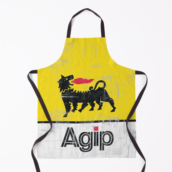 Item preview, AGIP Lubricants Logo 1968 – 1998 Distressed version designed and sold by fmDisegno.