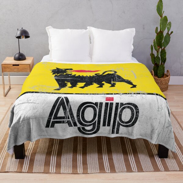 Item preview, AGIP Lubricants Logo 1968 – 1998 Distressed version designed and sold by fmDisegno.