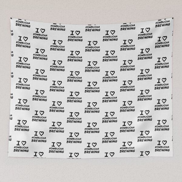 Item preview, I Love Kombucha Brewing for Kombucha Brewers  designed and sold by Mochi-Merch.
