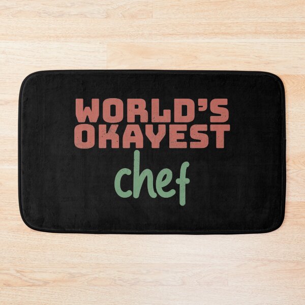Item preview, World's Okayest Chef designed and sold by Creatively Torn.