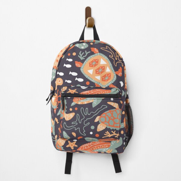 Item preview, background pattern with turtles and sea plants designed and sold by HarleyGarner.
